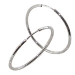 Créole or blanc 18 carats flexible