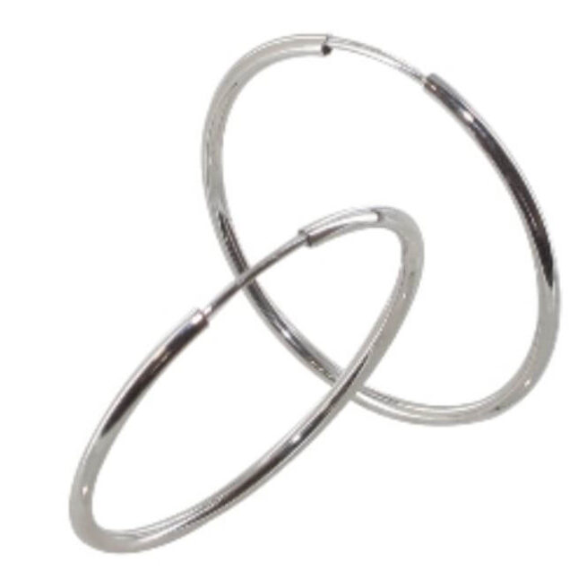 Créole or blanc 18 carats flexible