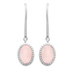 Pendante argent Quartz rose