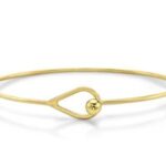 Bracelet  jonc ovale Or 18 carats