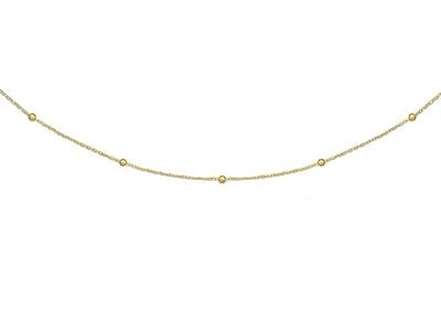 bracelets petites boules Or 18 carats