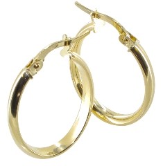 Créole or jaune ovale