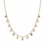 Collier plaqué or petites boules