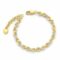 bracelet gourmette plaqué or18k