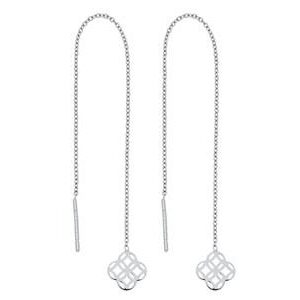 Pendantes en or blanc