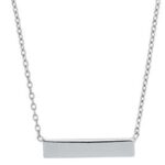 Chaine or blanc Barrette