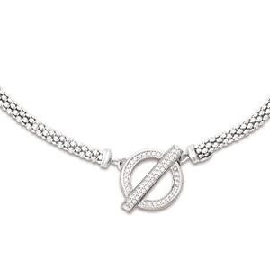 Collier en argent cercle