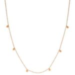 Ras de cou pastilles or jaune, rose ou blanc