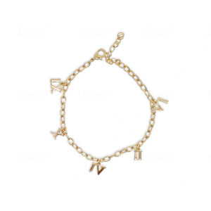 bracelet gourmette plaqué or18k