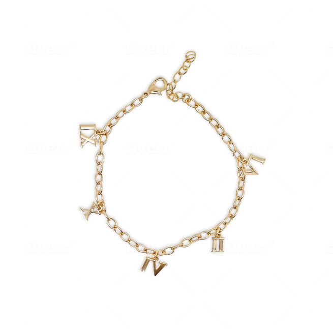 bracelet gourmette plaqué or18k