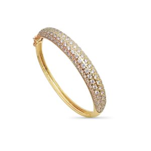 Bracelet jonc mariage plaqué or