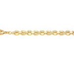 bracelet gourmette plaqué or18k