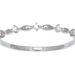 Bague solitaire or blanc