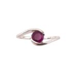 Bague rubis femme