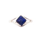 Bague lapis lazuli argent