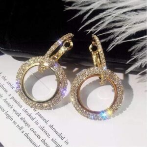 Boucles d’oreilles strass et tendance Zoé