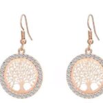 Boucles d'oreilles arbre de vie