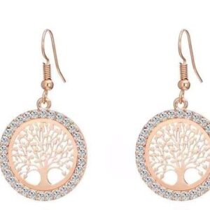 Boucles d'oreilles arbre de vie