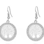 Boucles d'oreilles arbre de vie