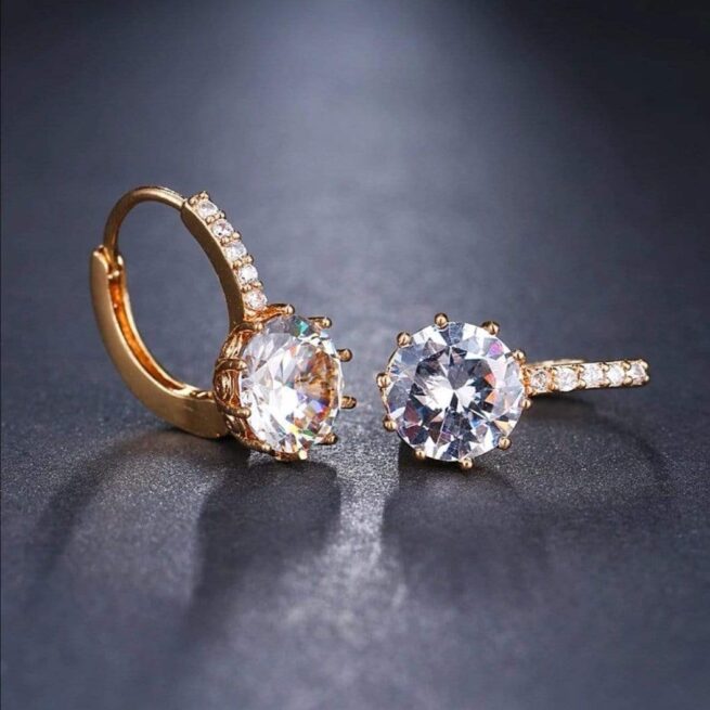 Boucle d'oreille fermoir dormeuse Alix