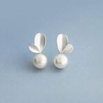 Boucles D'oreilles Perle Tangerine