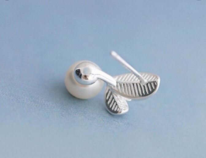 Boucles D'oreilles Perle Tangerine