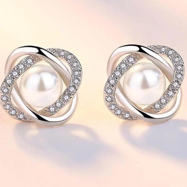 Boucles d'oreilles perles fantaisie