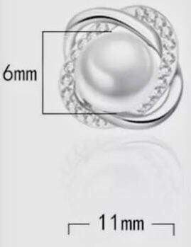 Boucles d'oreilles perles fantaisie