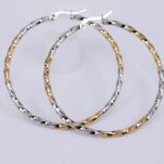 Boucles d'oreilles créoles femme