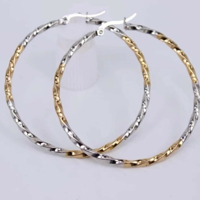 Boucles d'oreilles créoles femme