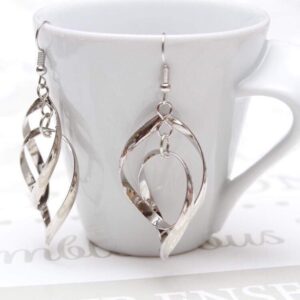 Crochet boucle d'oreille argent ou doré