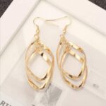 Crochet boucle d'oreille argent ou doré