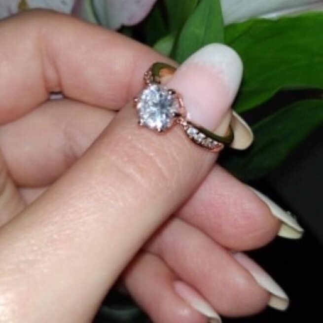 Bague de fiançailles femme