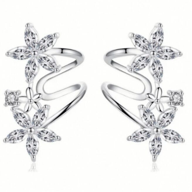 Clou d'oreille double étoiles