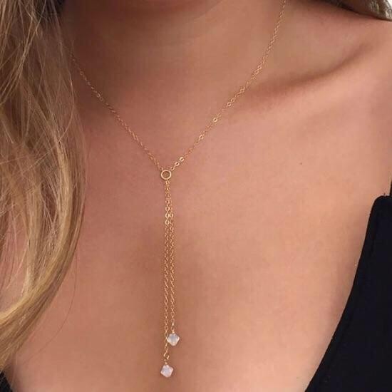 Collier sautoir femme