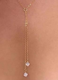 Collier sautoir femme