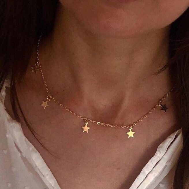 Collier ras de cou femme