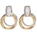 Boucle d’oreille strass