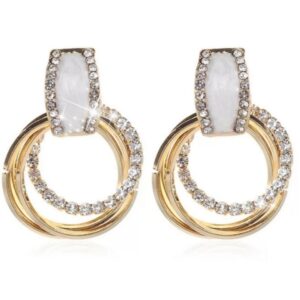 Boucle d’oreille strass