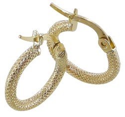 Créole or rondes spotted 2mm diam 10