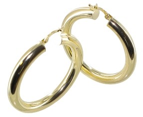 Créole Nicole or lisses rondes